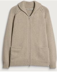 FRIZMWORKS - Heavy Cowichan Zipup Cardigan - Lyst