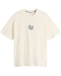 Stone Island - Vertical Placement T-Shirt - Lyst
