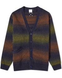Pop Trading Co. - Striped Knitted Cardigan - Lyst