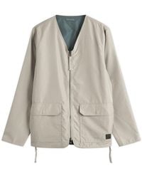 Taion - Military Reversible V-Neck Cardigan - Lyst