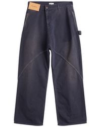 JW Anderson - Aged Twisted Workwear Jeans - Lyst