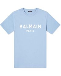Balmain - Paris Logo T-Shirt - Lyst
