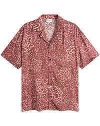 Drole de Monsieur - Viscose Grapes Shirt - Lyst