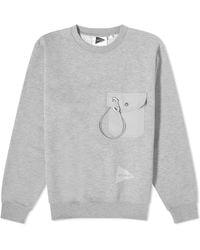 Gramicci - X And Wander Pocket Sweatshirt - Lyst