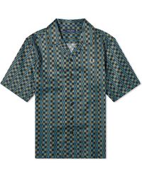 Fred Perry - Glitch Chequerboard Vacation Shirt - Lyst