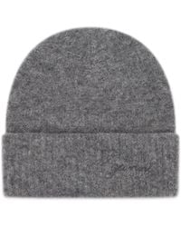 Ganni - Soft Wool Beanie - Lyst