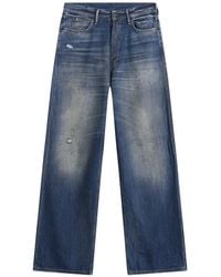 Acne Studios - 1981 Trafalgar Wash Wide Leg Jeans - Lyst