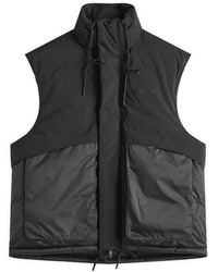 Represent - Layered Puffer Down Gilet Vest - Lyst