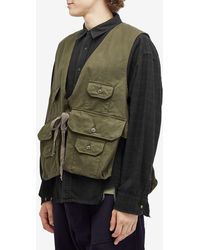 Engineered Garments Fowl Vest in Natural for Men | Lyst
