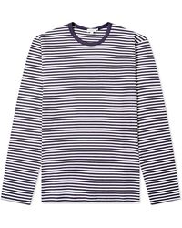 Sunspel - Long Sleeve English Stripe T-Shirt - Lyst