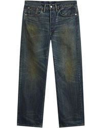 RRL - Vintage Fit East West Selvedge Denim Jeans - Lyst