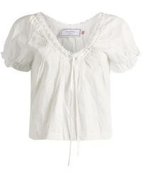 House Of Sunny - Sea Breeze Cotton Top - Lyst