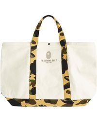 A Bathing Ape - 1St Camo Tote Bag - Lyst