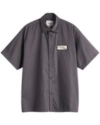 WTAPS - Logo Work Shirt - Lyst