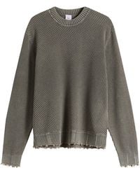 Won Hundred - Bently Diagonal Knit Sweater - Lyst