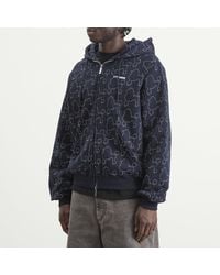 TTT MSW Dot Logo Zip Hoodie in Blue for Men | Lyst Canada