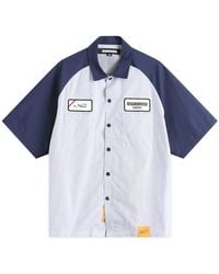 Neighborhood Classic Work Shirt in Black for Men | Lyst