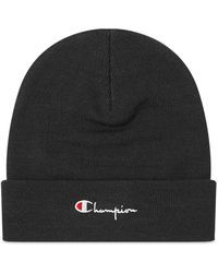 white champion beanie