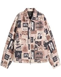 PATTA - Collage Insulated Canvas Jacket - Lyst