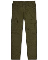 carhartt wip regular cargo pant dollar green