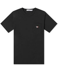 Maison Kitsuné - Profile Fox Patch Pocket T-shirt - Lyst