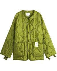 WTAPS X Alpha Industries N-3B Parka Jacket in Green for Men