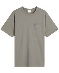 Dubbleware - Pocket Label T-Shirt - Lyst