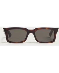 Saint Laurent - Saint Laurent 860 Corner Angle Sunglasses - Lyst