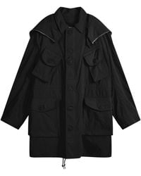 Junya Watanabe - X C.P Company Nylon Oxford Goggle Jacket - Lyst