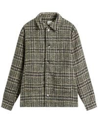 BOUND - Textured Woven Overshirt - Lyst