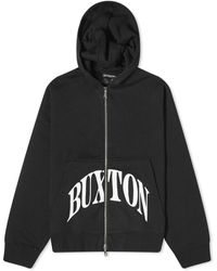 Cole Buxton - Cropped Logo Zip Hoodie - Lyst