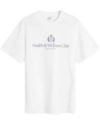 Sporty & Rich - H&W Crest T-Shirt - Lyst