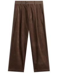 Merely Made - Wide Leg Cord Trousers - Lyst