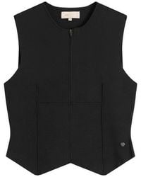 Stel - Zip Up Power Knit Vest - Lyst