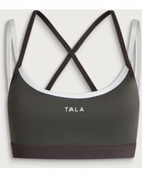 Tala - Skinluxe Contrast Strap Sports Bra - Lyst