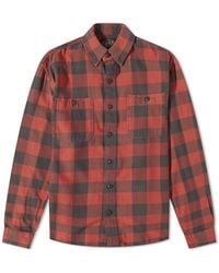 RRL - Buffalo Check Pocket Shirt - Lyst