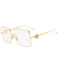 Loewe - Square Glasses - Lyst