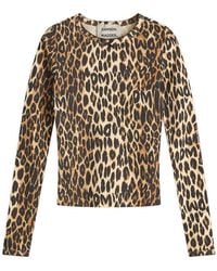 Damson Madder - Lua Pointelle Long Sleeve Top - Lyst