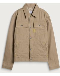 CASABLANCA - Desert Canvas Denim Jacket - Lyst