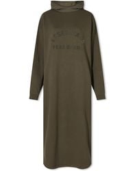 Fear Of God - Nylon Fleece Hooded Dress - Lyst