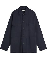 Universal Works - Military Shirting Dockside Overshirt - Lyst