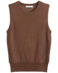 NOTHING WRITTEN - Rola Linen Sleeveless Top - Lyst