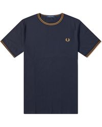 Fred Perry - Twin Tipped T-Shirt - Lyst