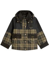 Barbour - Elaine Check-Print Cotton Jacket - Lyst