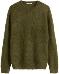 AURALEE - Mohair Knit Pullover - Lyst