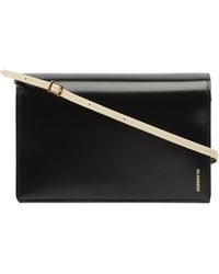 Jil Sander - File Sm Leather Shoulder Bag - Lyst