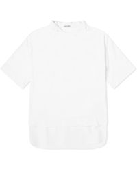 Undercover - Oversized Mixed Fabric T-Shirt - Lyst