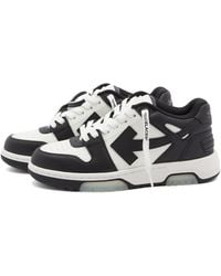 Off-White c/o Virgil Abloh - Off- Out Off Office Calf Leather Sneakers - Lyst