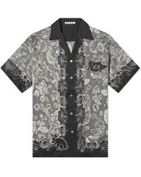 Acne Studios - Sowen Building Print Vacation Shirt - Lyst