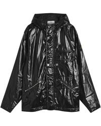 Stone Island - Mussola Gommata-Tc Short Parka - Lyst